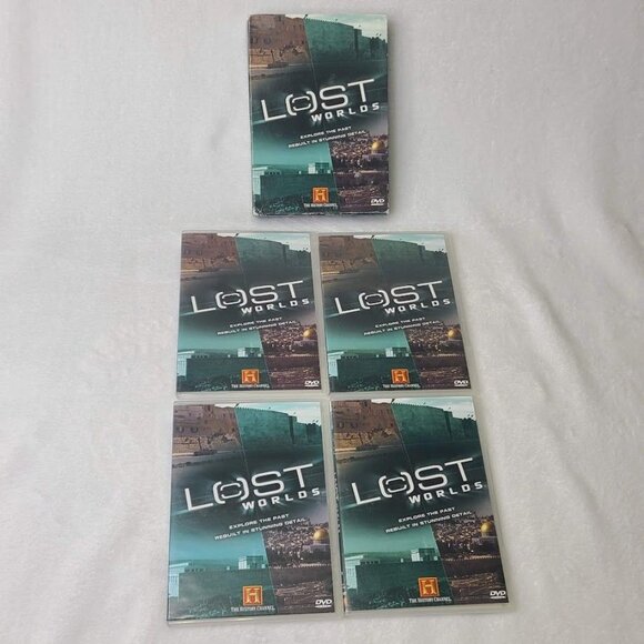 2006 Lost Worlds History Channel DVD 4 Disc 2007 A&E Box Set - Picture 4 of 16